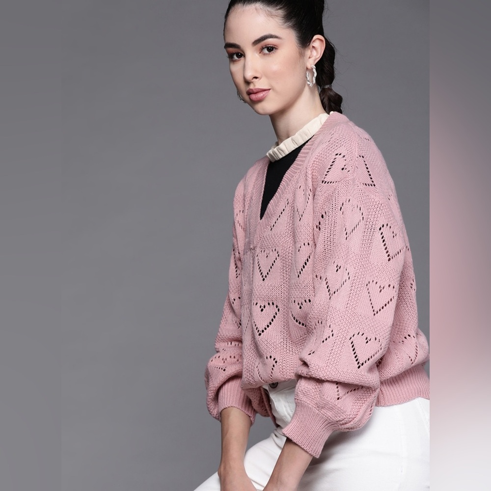 heart sweater